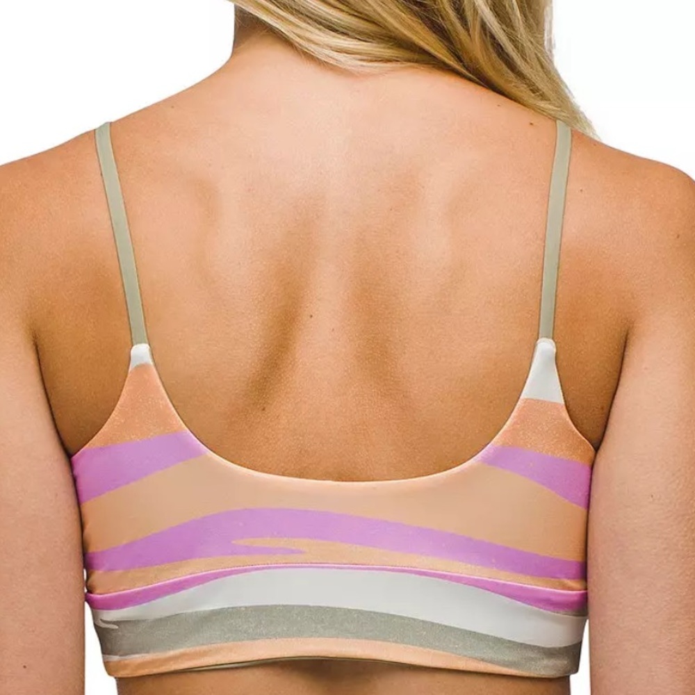 PrAna Willow Falls Reversible Top in Waves - Picture 2 of 5